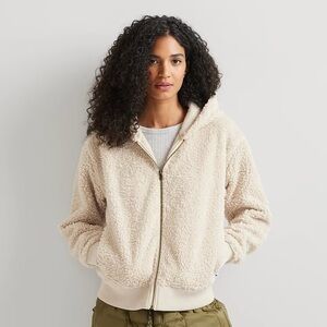 NEW Eddie Bauer teddy jacket with hood